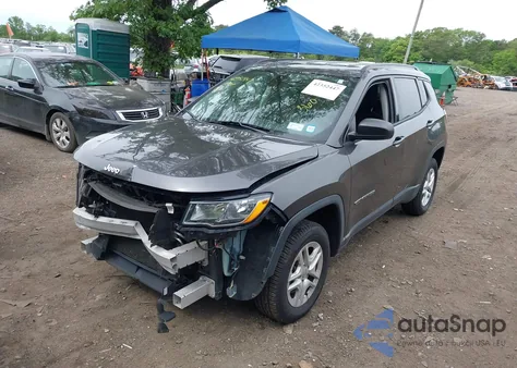 2018 Jeep Compass Sport 4X4 from USA, damaged, VIN 3C4NJDAB3JT230260